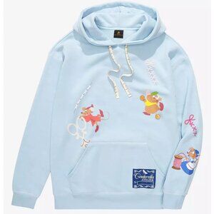 Box Lunch Disney Cinderella Sewing Mice Hoodie - Size 3X